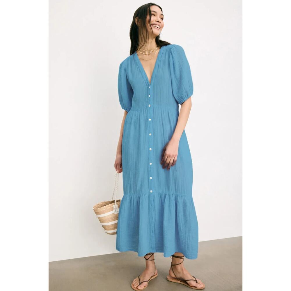 XÍRENA Blue Lennox Dress